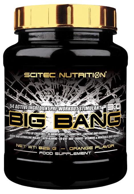 Scitec Nutrition Big Bang 3.0, Orange - 825g