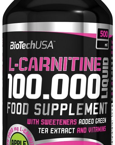 BioTechUSA L-Carnitine 100.000, Apple - 500 ml.