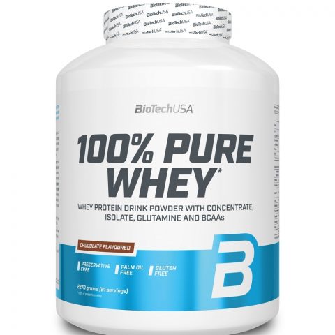 BioTechUSA 100% Pure Whey, Hazelnut - 2270g