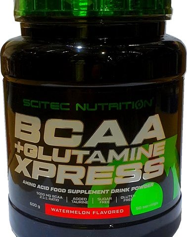 Scitec Nutrition BCAA + Glutamine XPress, Apple - 600g