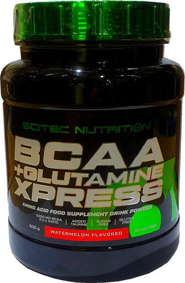 Scitec Nutrition BCAA + Glutamine XPress, Apple - 600g