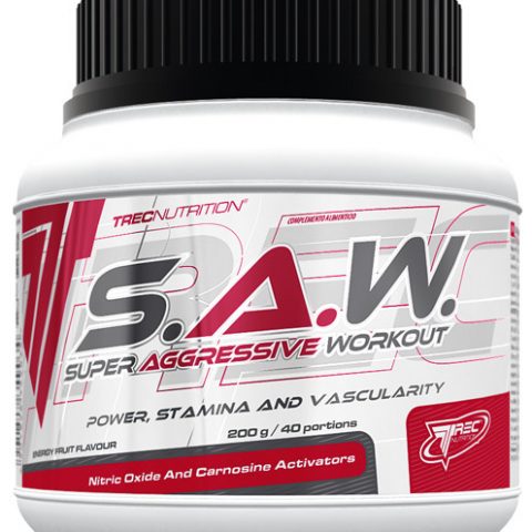 Trec Nutrition S.A.W. Powder, Blackcurrant Lemon - 200g