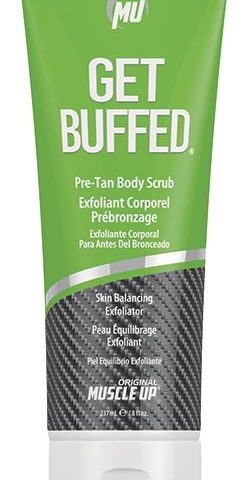 Pro Tan Get Buffed, Pre-Tan Body Scrub and Skin Balancing Exfoliator - 237 ml.