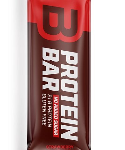 BioTechUSA Protein Bar, Strawberry - 16 x 70g