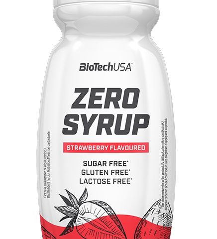 BioTechUSA Zero Syrup, Strawberry - 320 ml.