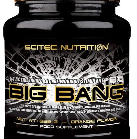 Scitec Nutrition Big Bang 3.0, Mango - 825g