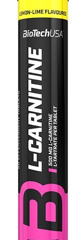 BioTechUSA L-Carnitine Effervescent, 500mg (Blueberry-Raspberry) - 20 tablets