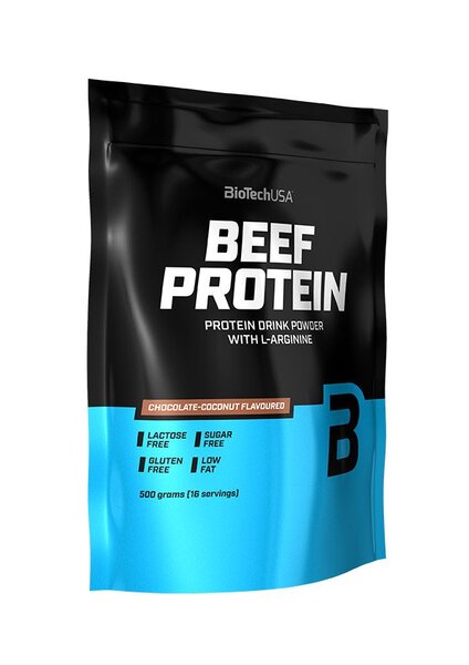 BioTechUSA Beef Protein, Chocolate Coconut - 500g