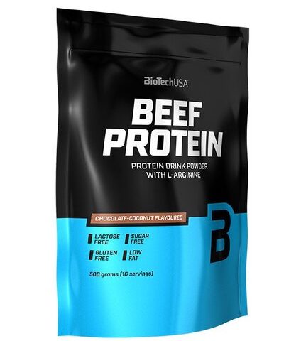 BioTechUSA Beef Protein, Vanilla Cinnamon - 500g