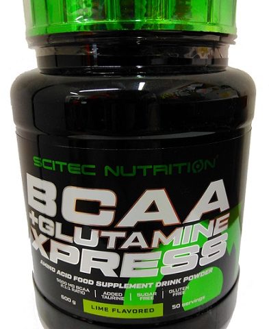 Scitec Nutrition BCAA + Glutamine XPress, Lime - 600g