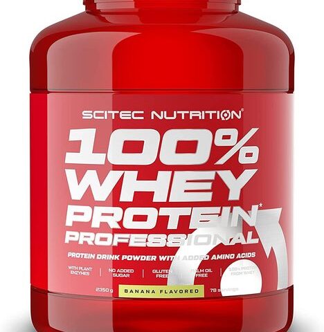 Scitec Nutrition 100% Whey Protein Professional, Banana - 2350g