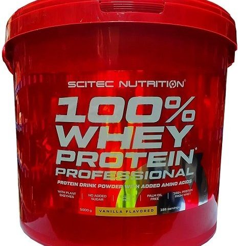Scitec Nutrition 100% Whey Protein Professional, Strawberry - 5000g