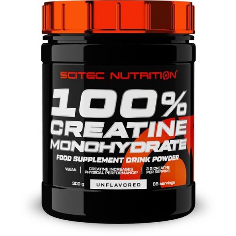 Scitec Nutrition 100% Creatine Monohydrate, Unflavored - 300g