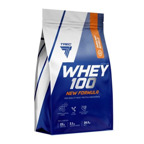 Trec Nutrition Whey 100 - New Formula, Hazelnut - 700g
