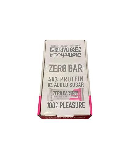 BioTechUSA Zero Bar, Chocolate-Marzipan - 20 x 50g