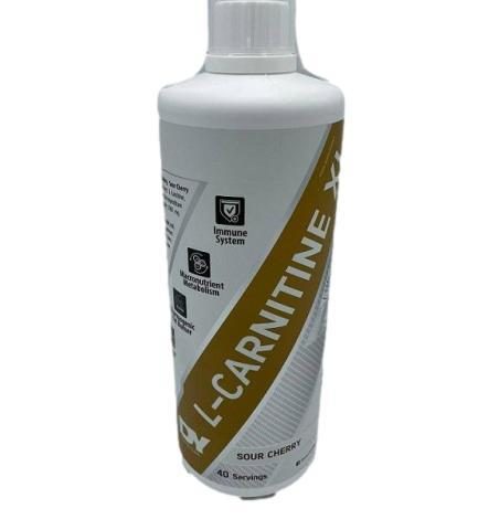 Dorian Yates Liquid L-Carnitine XL, Sour Cherry - 1000 ml.