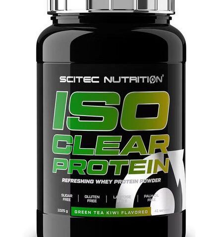 Scitec Nutrition Iso Whey Clear, Green Tea Kiwi - 1025g