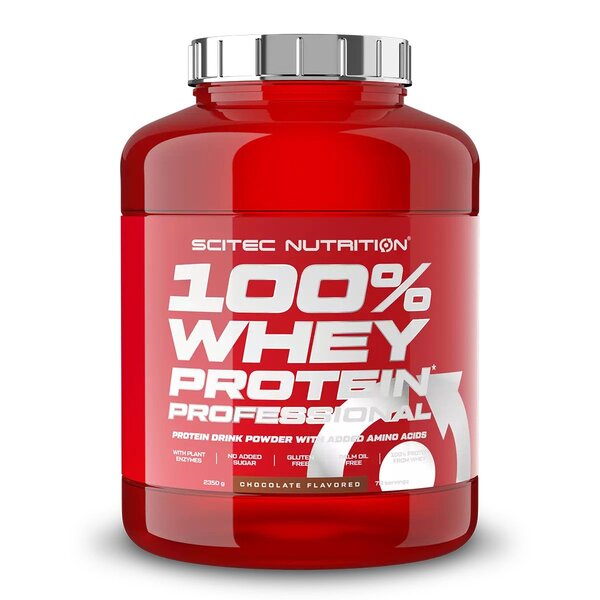 Scitec Nutrition 100% Whey Protein Professional, Chocolate - 2350g