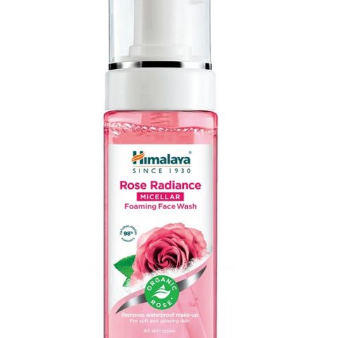 Himalaya Rose Radiance Micellar Foaming Face Wash - 150 ml.