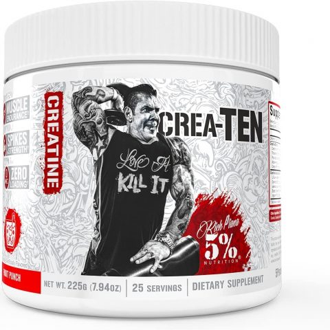 5% Nutrition Crea-TEN - Legendary Series, Fruit Punch - 225g