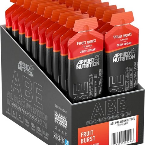 Applied Nutrition ABE - All Black Everything Gel, Fruit Burst - 20 x 60g