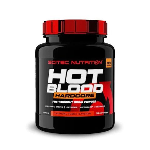 Scitec Nutrition Hot Blood Hardcore, Guarana - 700g