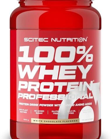Scitec Nutrition 100% Whey Protein Professional, White Chocolate - 920g