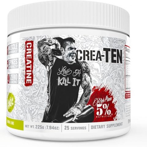 5% Nutrition Crea-TEN - Legendary Series, Lemon Lime - 225g