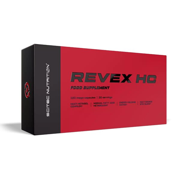 Scitec Nutrition Revex HC - 120 mega caps