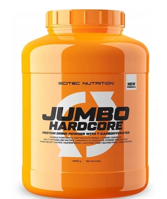 Scitec Nutrition Jumbo Hardcore, Chocolate - 3060g