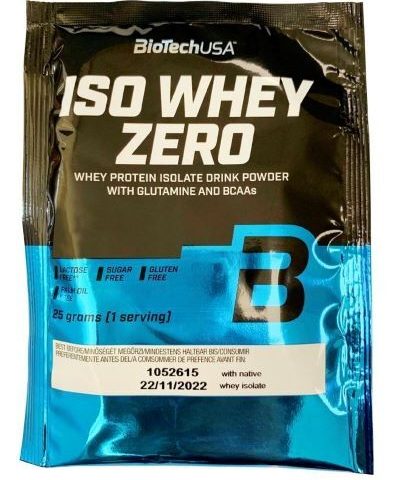 BioTechUSA Iso Whey Zero, White Chocolate - 25g (1 serving)