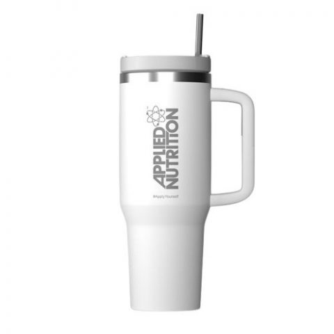 Applied Nutrition Cooler Tumbler Cup, White - 1200 ml.
