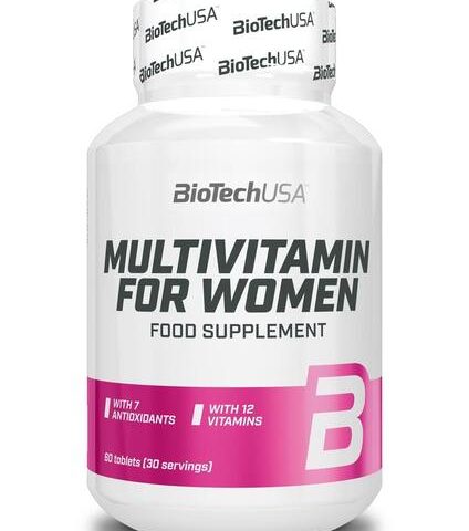 BioTechUSA Multivitamin for Active Women - 60 tablets