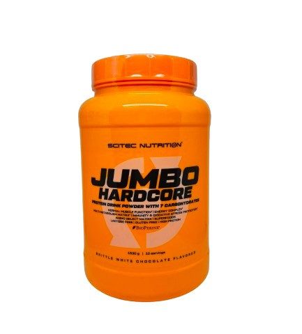 Scitec Nutrition Jumbo Hardcore, Brittle White Chocolate - 1530g