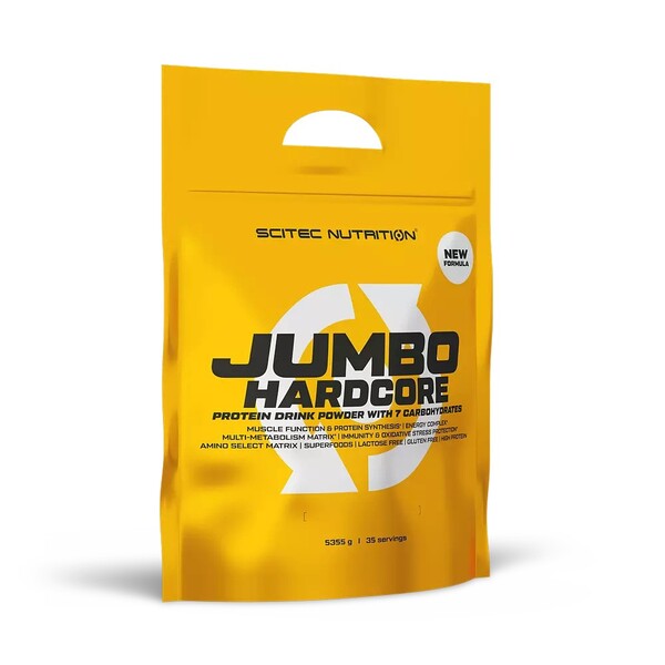 Scitec Nutrition Jumbo Hardcore, Brittle White Chocolate - 5355g