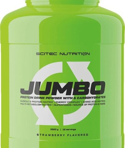 Scitec Nutrition Jumbo, Strawberry - 3520g