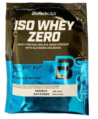 BioTechUSA Iso Whey Zero, Salted Caramel - 25g (1 serving)