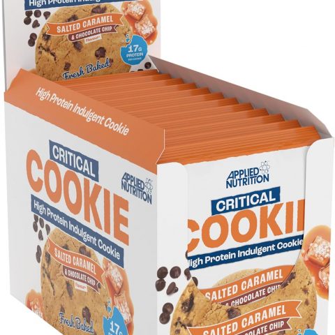 Applied Nutrition Critical Cookie, Salted Caramel & Chocolate Chip - 12 x 73g