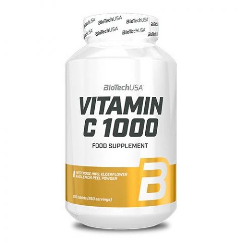 BioTechUSA Vitamin C 1000 - 250 tablets