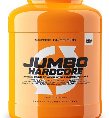 Scitec Nutrition Jumbo Hardcore, Banana Yogurt - 3060g