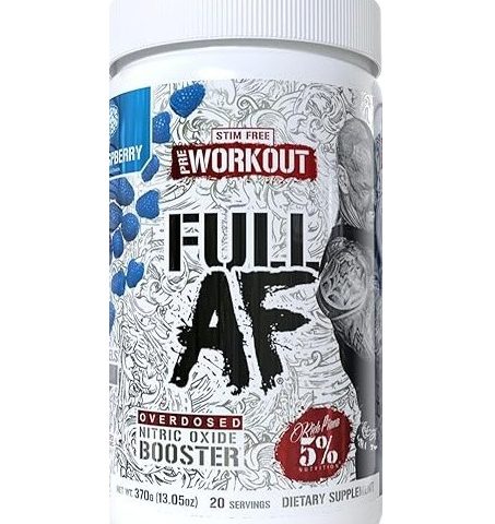 5% Nutrition Full AF, Blue Raspberry - 370g