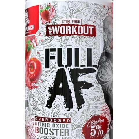 5% Nutrition Full AF, Fruit Punch - 370g
