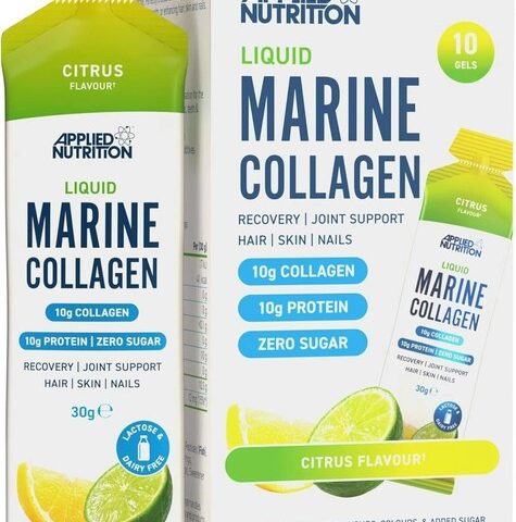 Applied Nutrition Liquid Marine Collagen, Citrus - 10 x 30g