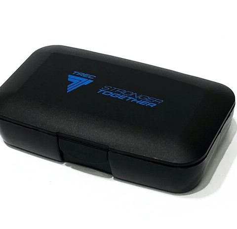 Trec Nutrition Stronger Together Pillbox, Black