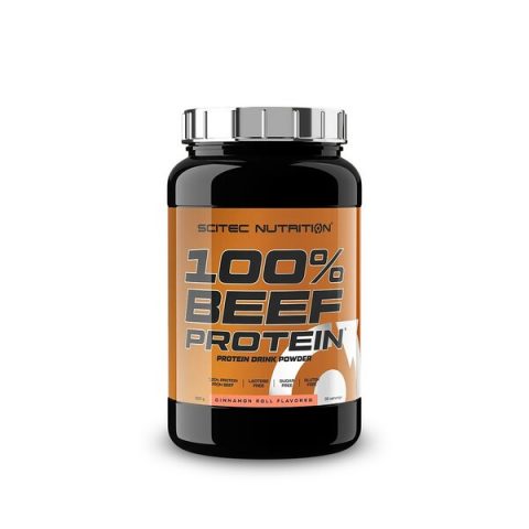 Scitec Nutrition 100% Beef Protein, Cinnamon Roll - 900g