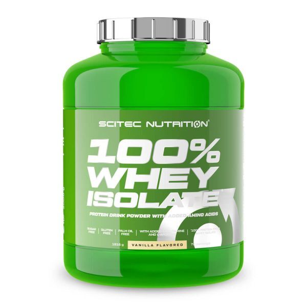 Scitec Nutrition 100% Whey Isolate, Vanilla - 1816g