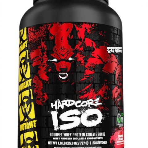 Mutant Hardcore Iso, Strawberry Milkshake - 727g