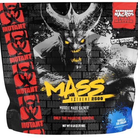 Mutant Mass Extreme 2500, Vanilla Ice Cream - 2720g