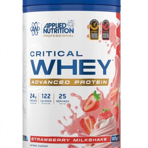 Applied Nutrition Critical Whey, Strawberry Milkshake (EAN 5056555211236) - 825g