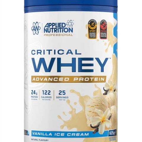 Applied Nutrition Critical Whey, Vanilla Ice Cream - 825g